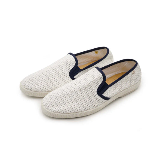 Raffia Blanc Marine